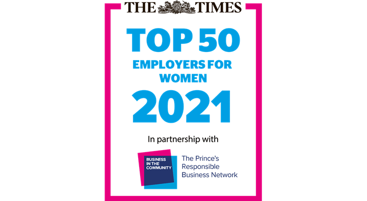 Times Top 50 employers for women Burges Salmon