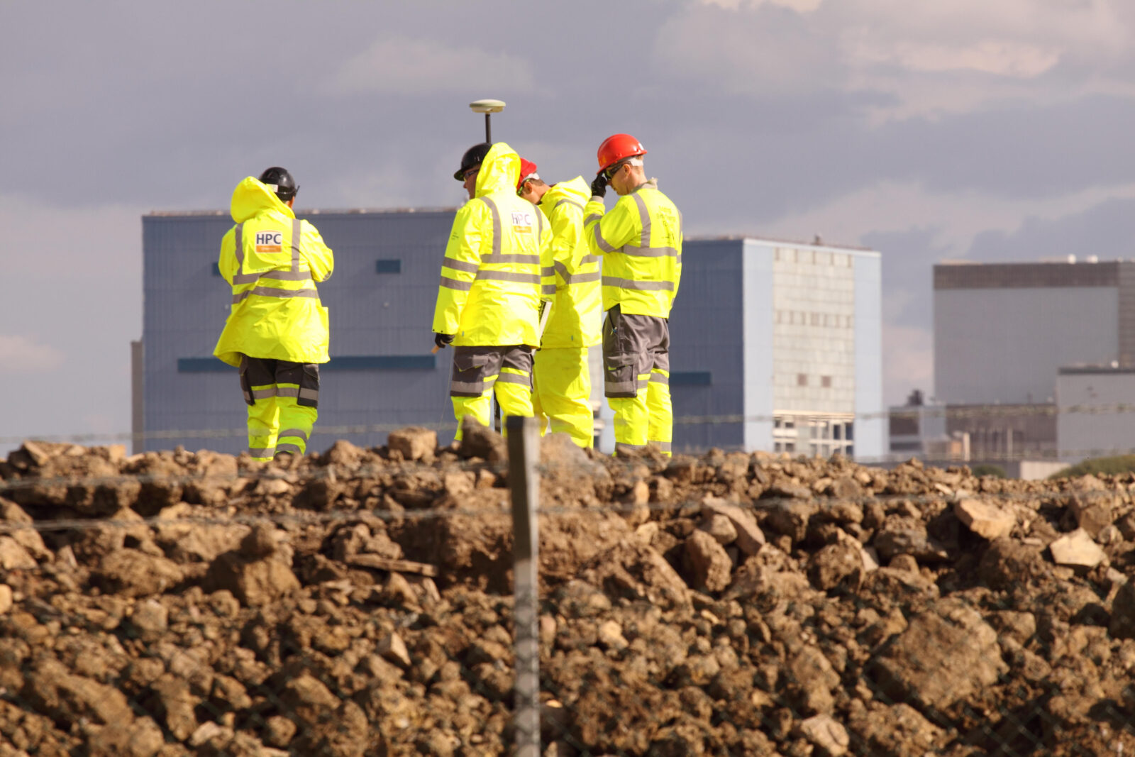 Construction work on the new EDF Energy Hinkley Point C
