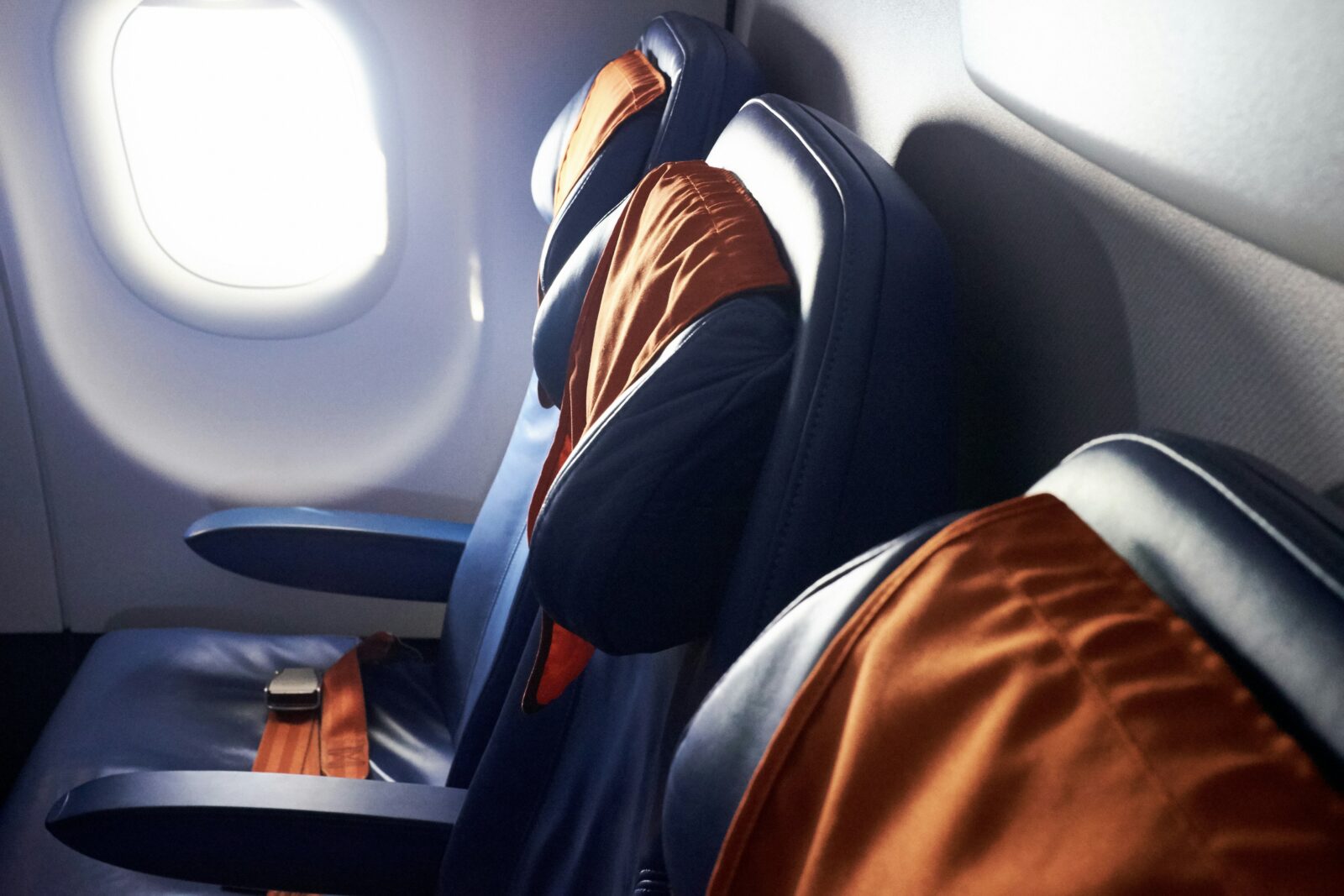 Interior of a plane