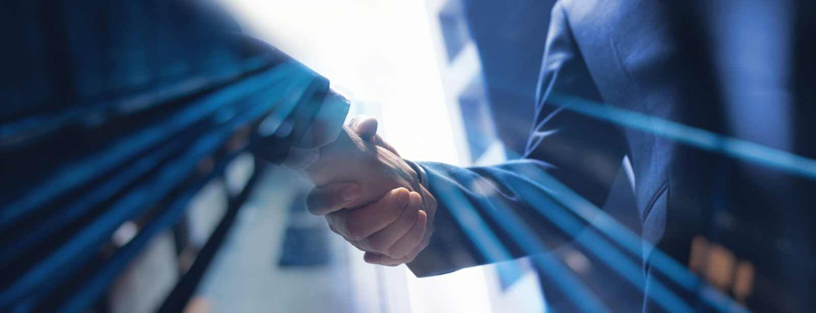 Picture of people shaking hands